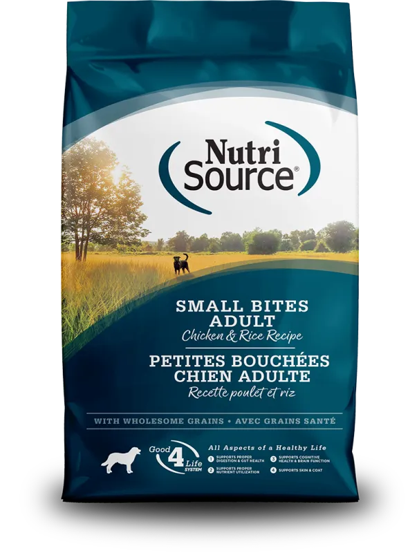 NutriSource 4# Small Bites Chicken &amp; Rice
