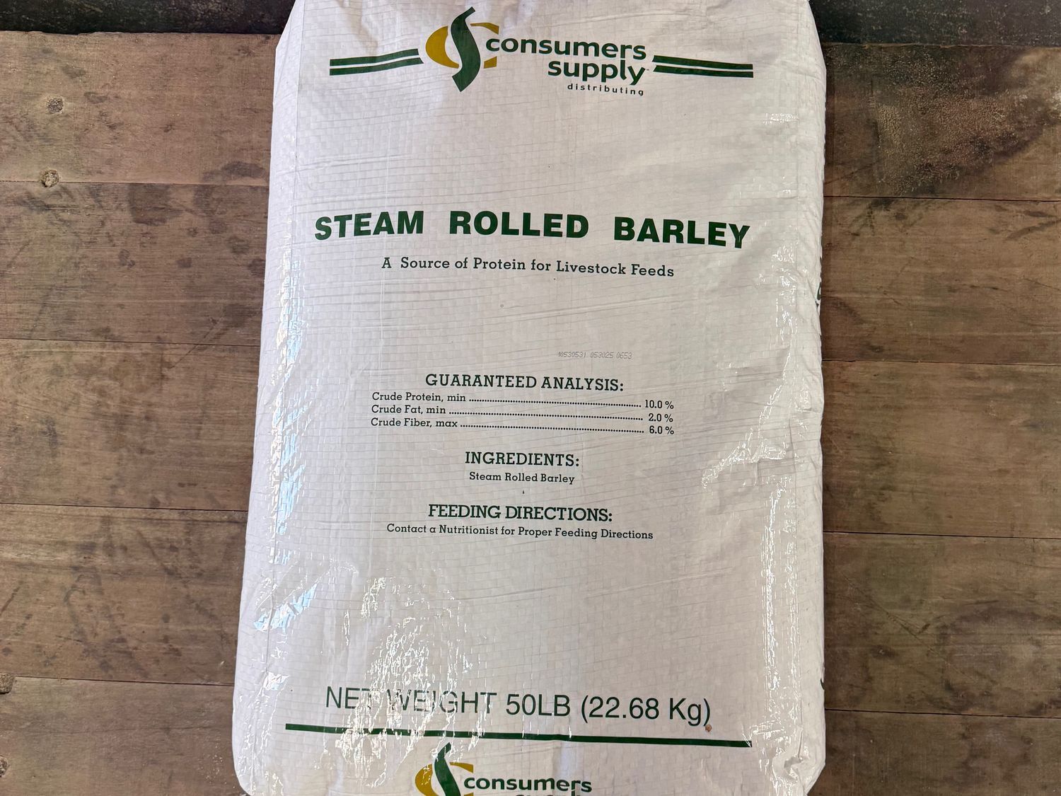 Steam Rolled Barley