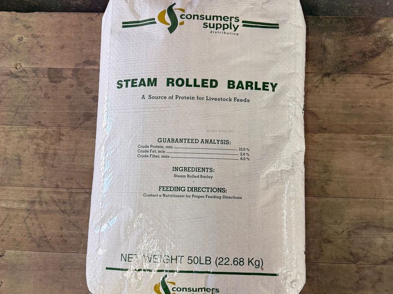 F1050-Steam Rolled Barley