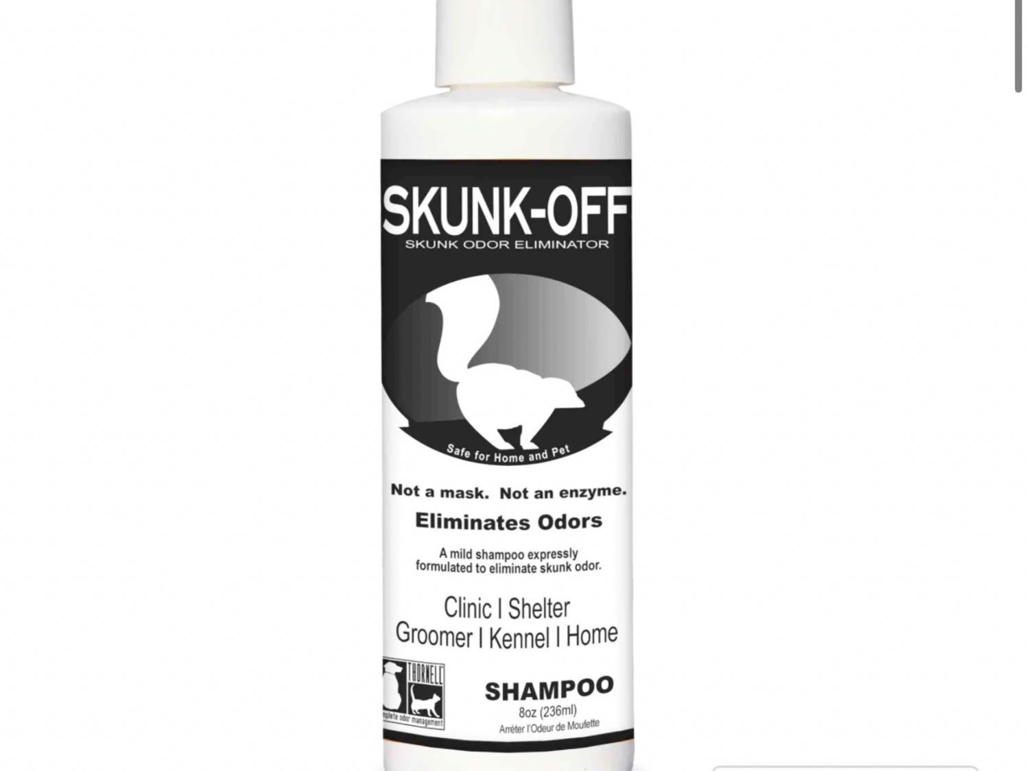 SKUNK OFF ODOR ELIMINATOR SHAMPOO 8oz