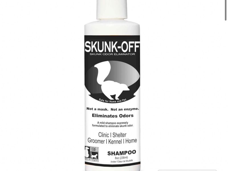 SKUNK OFF ODOR ELIMINATOR SHAMPOO 8oz