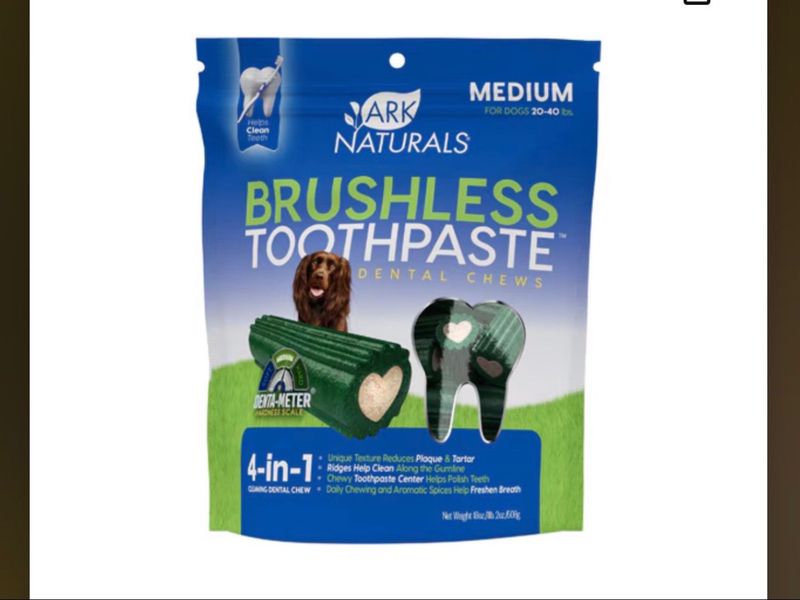 ARK NATURALS DOG BRUSHLESS TOOTHPASTE MEDIUM 18oz