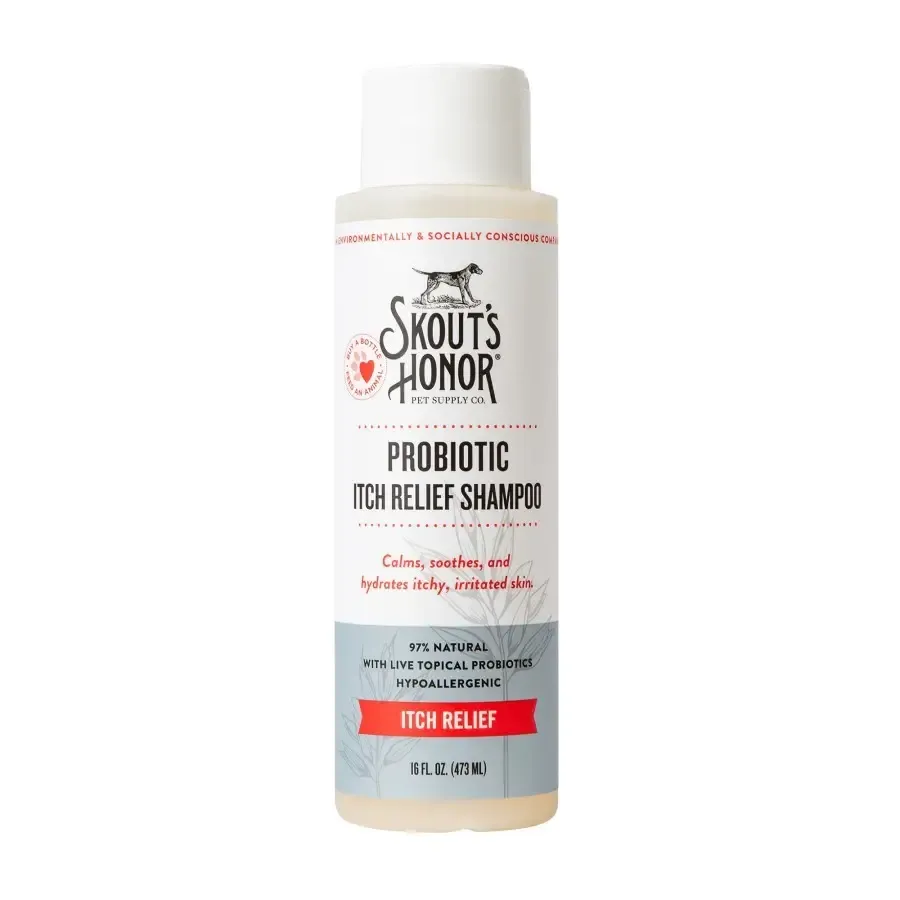 SKOUTS HONOR ITCH RLF SHAMPOO 16OZ