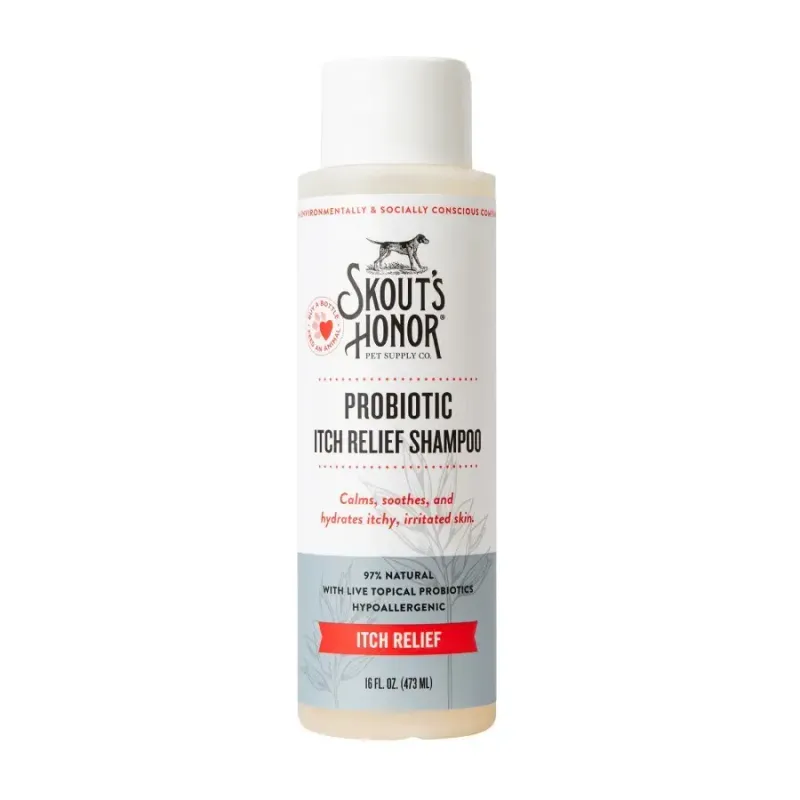 SKOUTS HONOR ITCH RLF SHAMPOO 16OZ