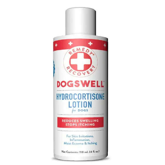 DOGSWELL REMEDY &amp; RECOVERY HYDROCORTISONE LOTION 4OZ