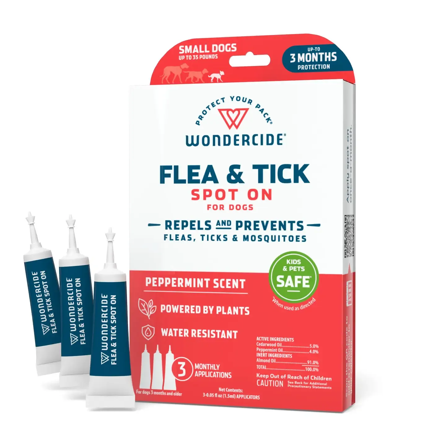 Wondercide Flea Prev Spot On -Small