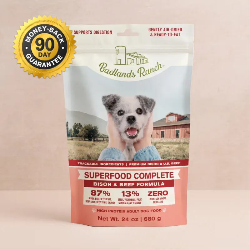 BADLANDS RANCH BISON &amp; BEEF SUPERFOODS 24OZ