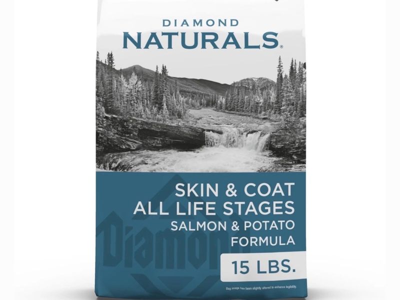 Diamond Naturals 15# Skin &amp; Coat Formula All Life Stages Dry Dog Food