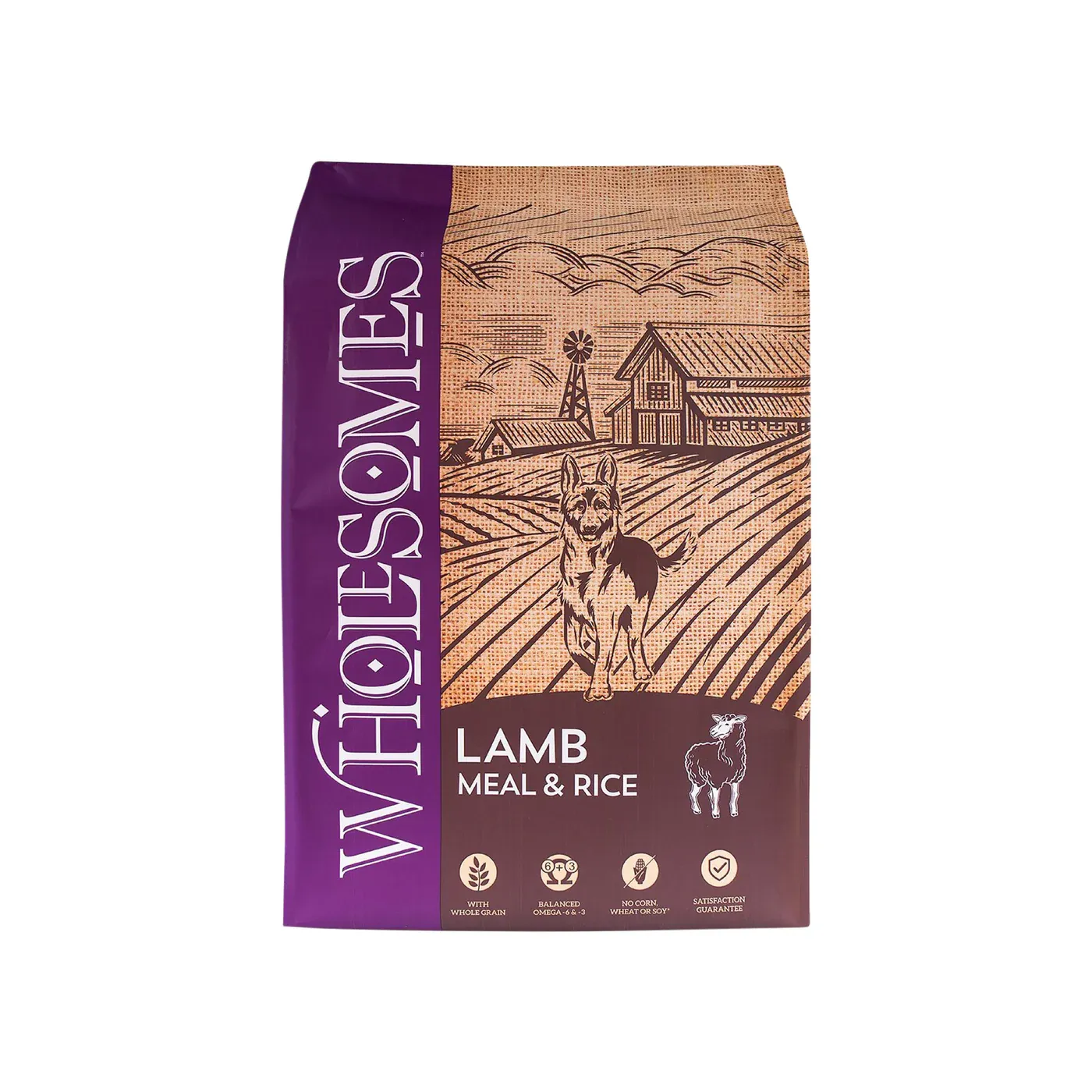 WHOLESOMES LAMB &amp; RICE 40#
