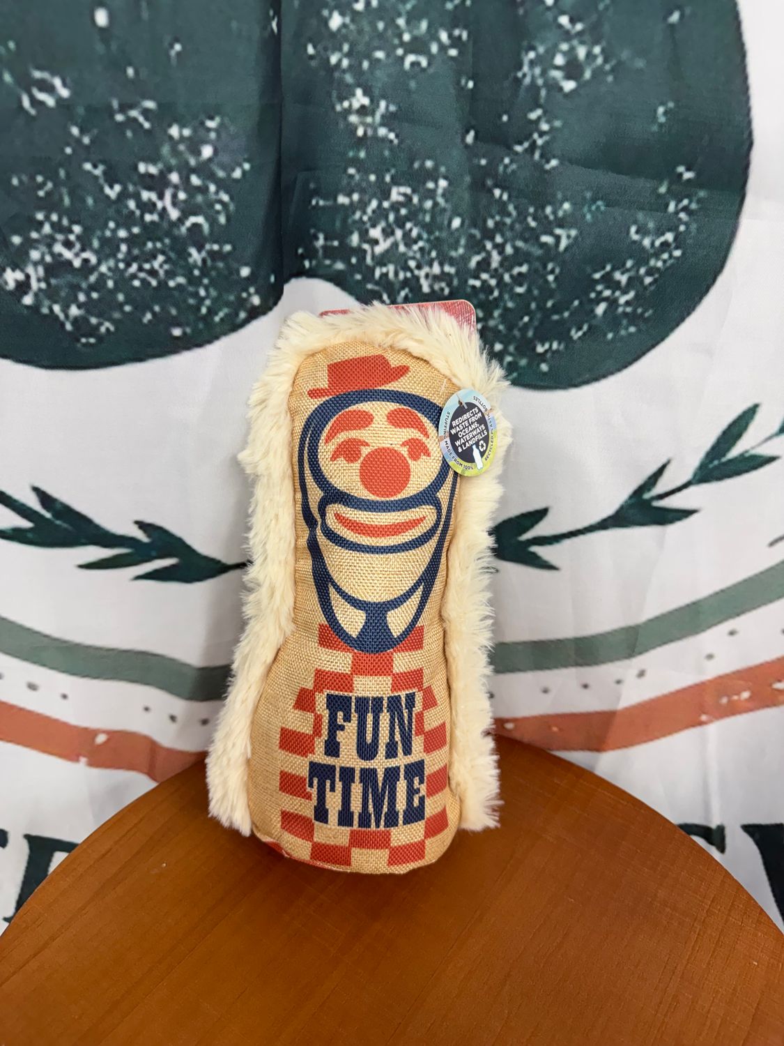 TERRITORY FAIR CLOWN DOG TOY