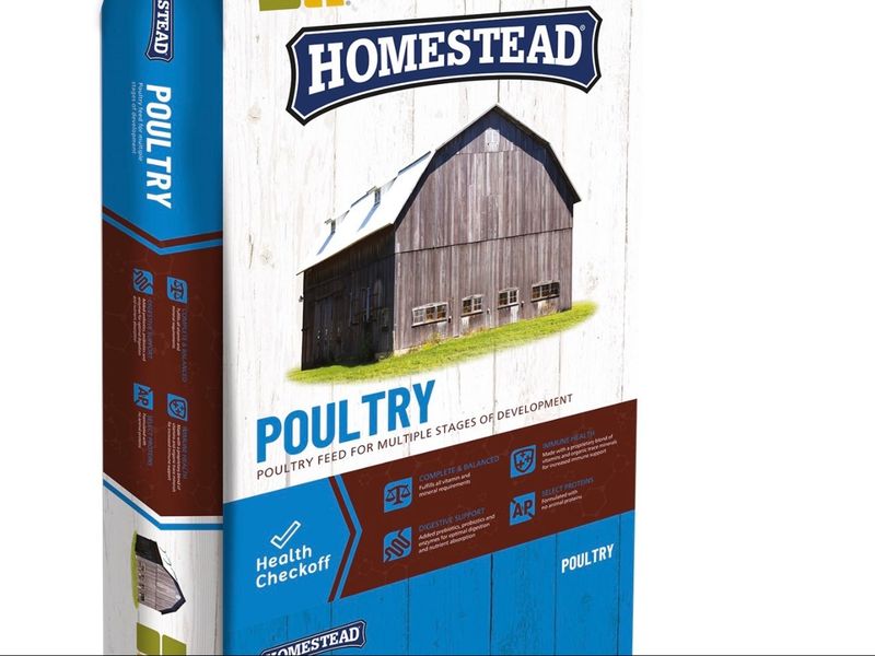 34740-50# Homestead Chick-En-Egg Poultry Feed