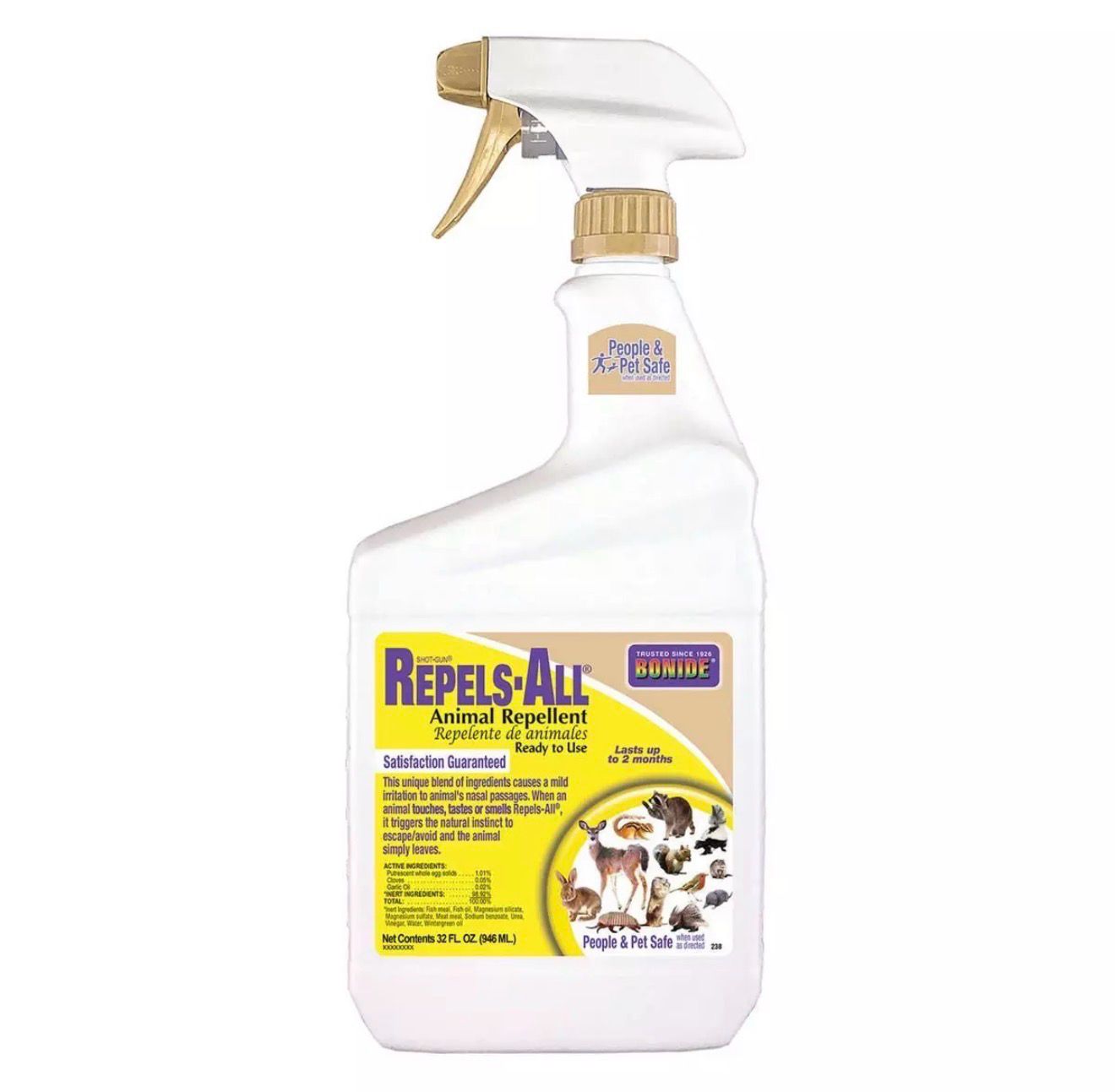 REPELS ALL SPRAY BOTTLE 