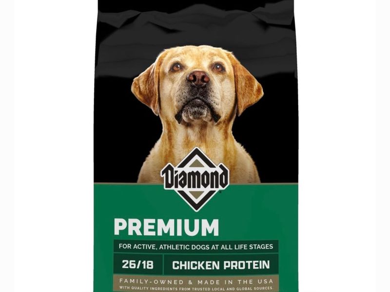 Diamond 50# Green Premium Dog Food