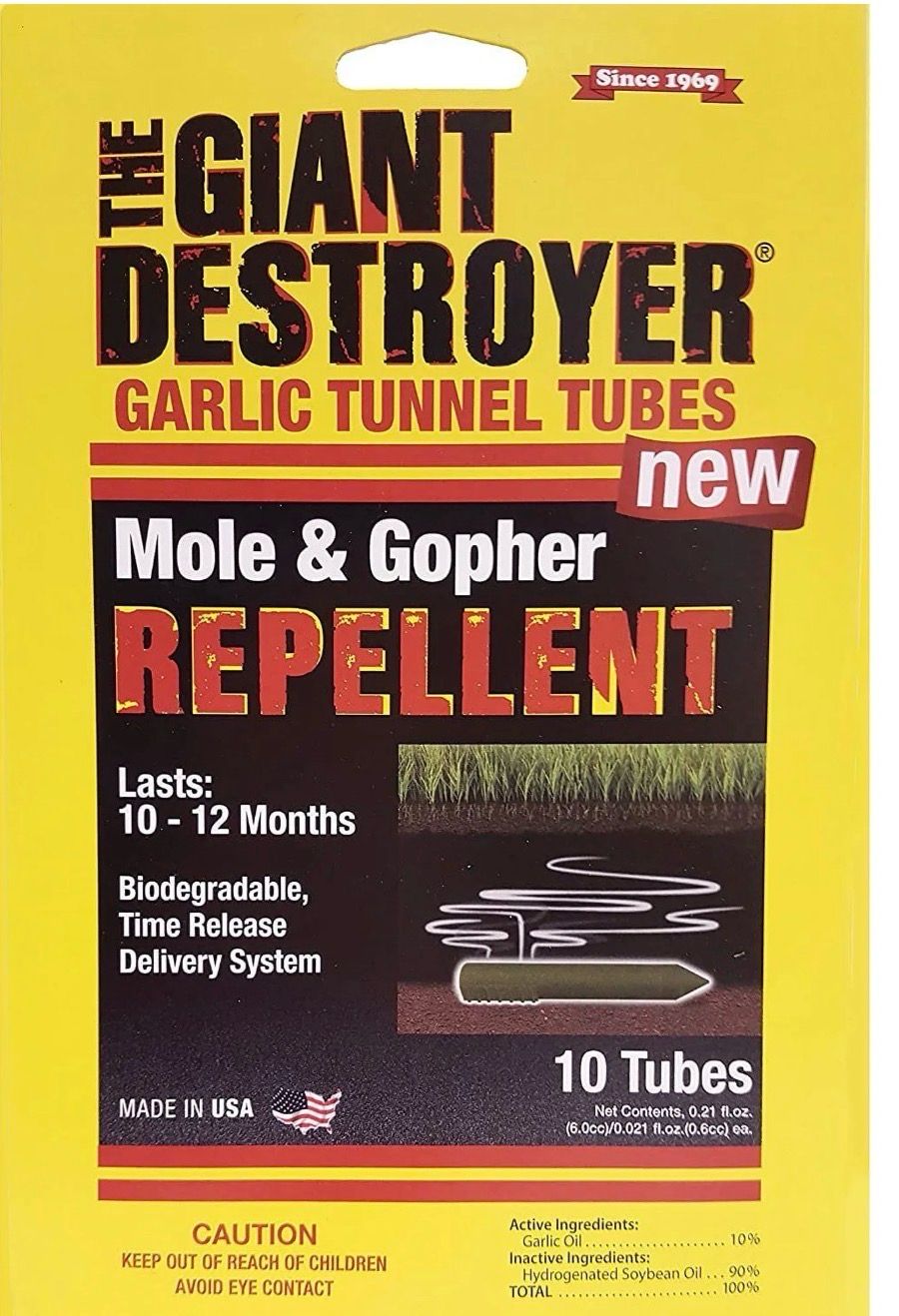 THE GIANT DESTROYER SUPER MOLE &amp; GOPHER GASSER