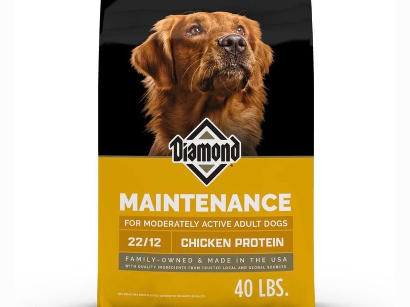 Diamond 50# Yellow Maintenance Dog Food