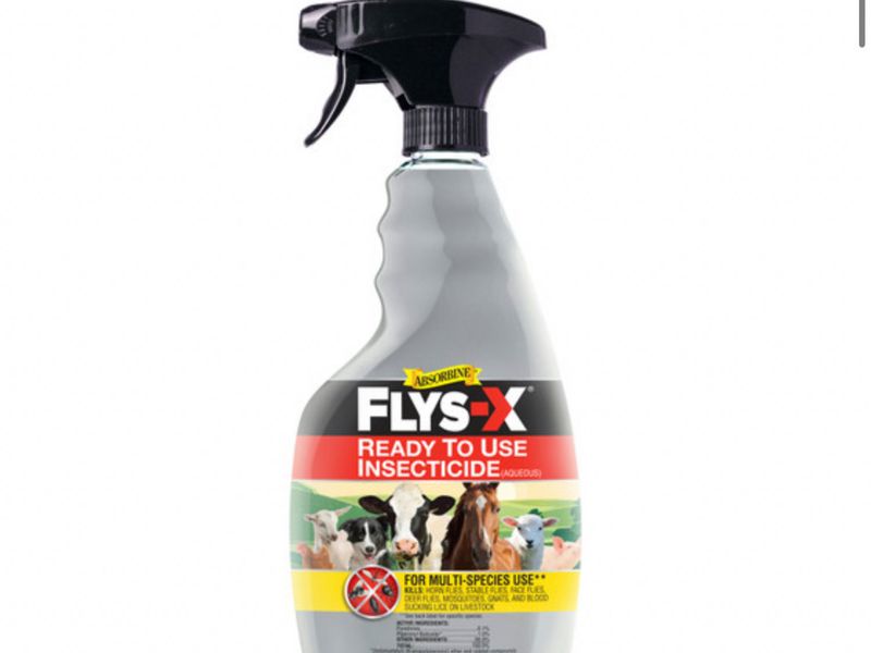 Absorbine Flys-X RTU Insecticide Spray, 32oz. Spray Bottle