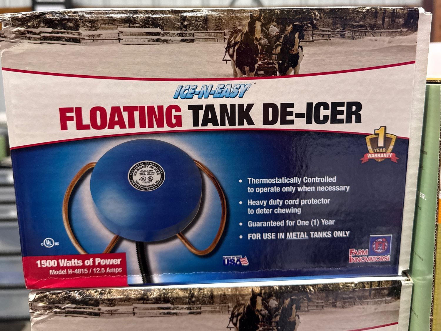 1500 WATT FLOATING TANK HEATER