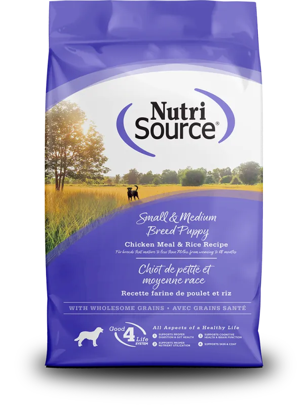 NutriSource 4# Small/Medium Puppy