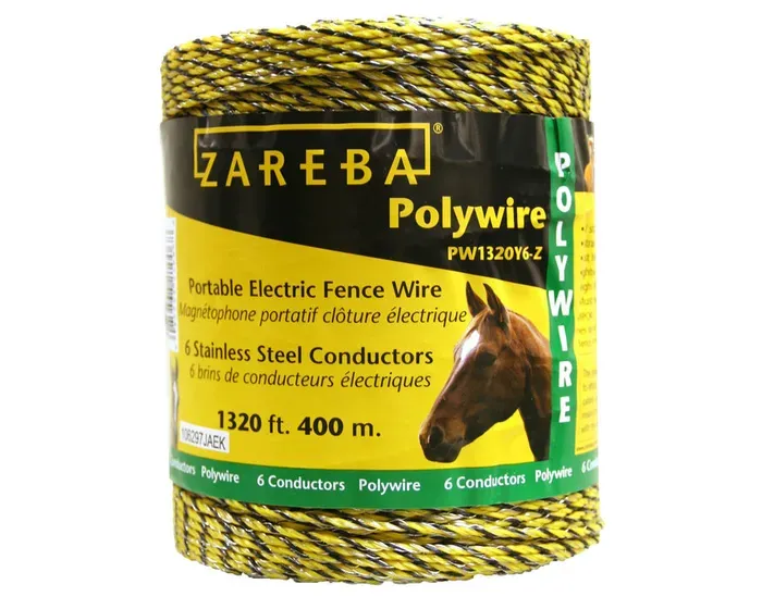 Zareba Polywire-Yellow