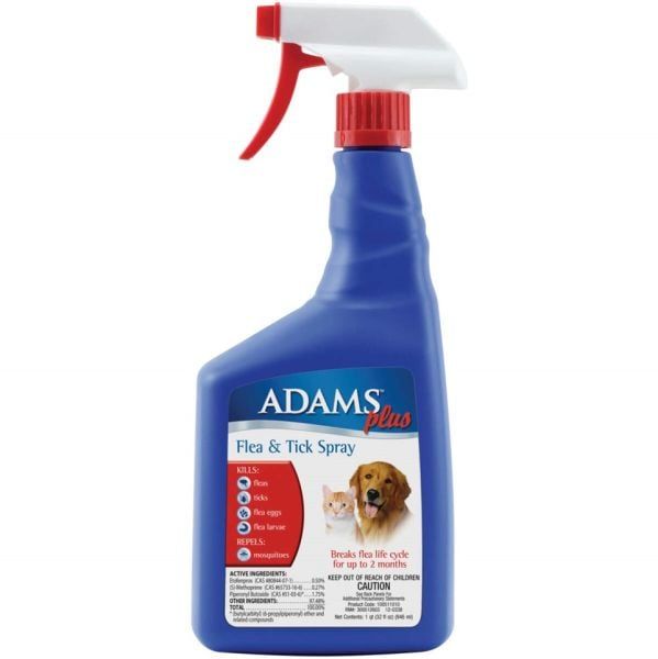 Adams Plus Flea &amp; Tick Spray 32oz