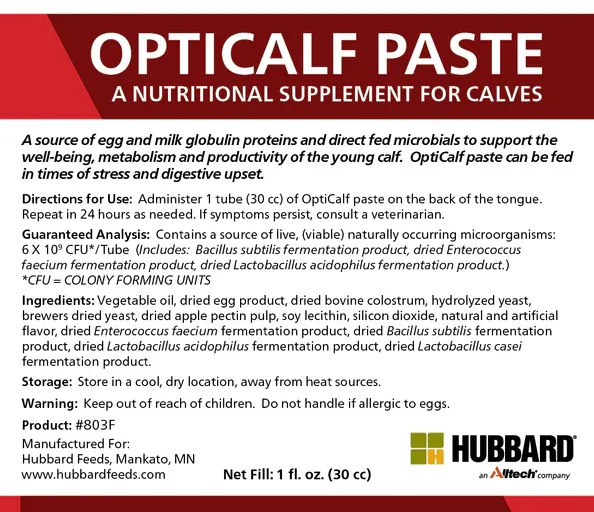 OptiCalf NT Supplement Single Tube