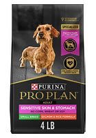 Purina Pro Plan 4# Sensitive Skin &amp; Stomach Small Breed