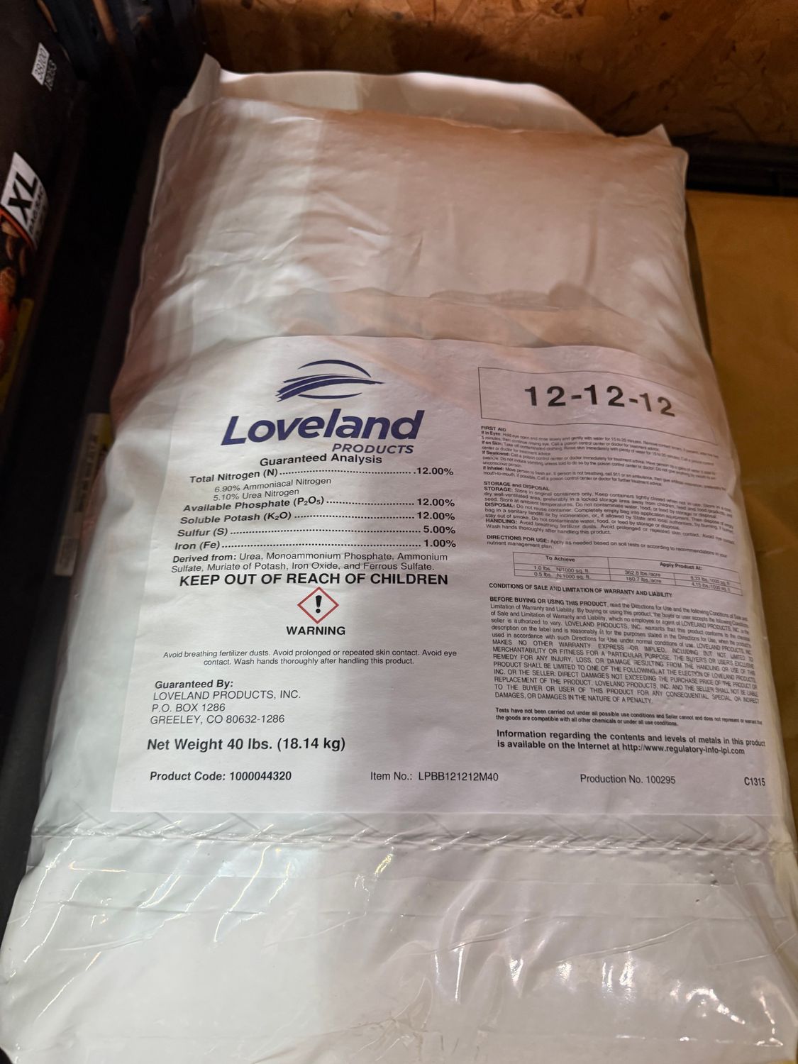 12-12-12 Slow Release Fertilizer