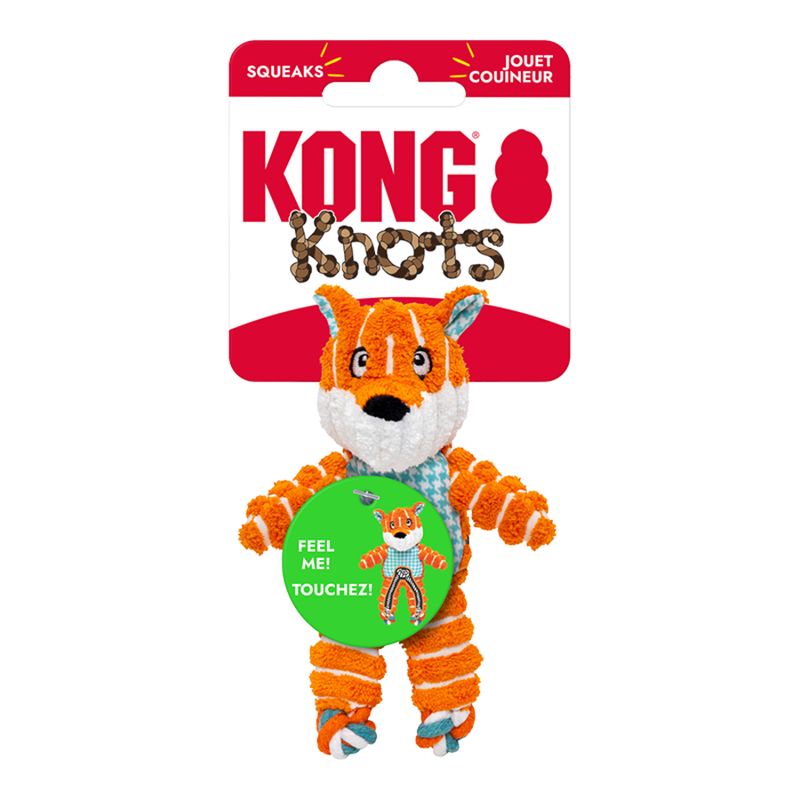 Kong Floppy Knots Fox X-Small Dog Toy