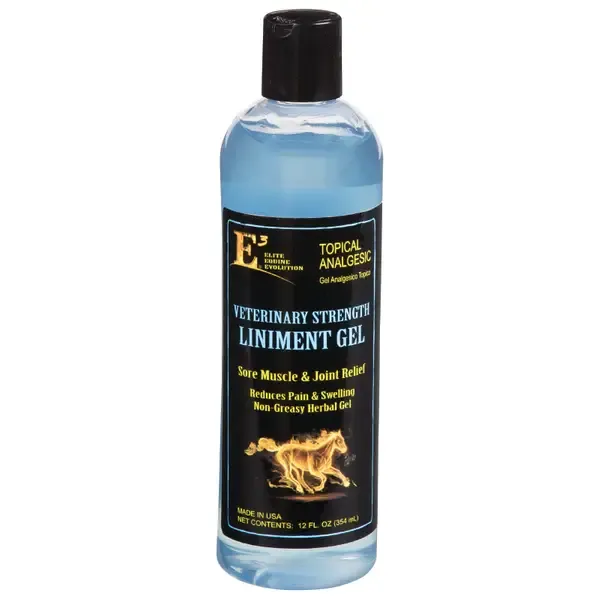 E3 Vet Strength Liniment Gel 12oz Muscle &amp; Joint Relief