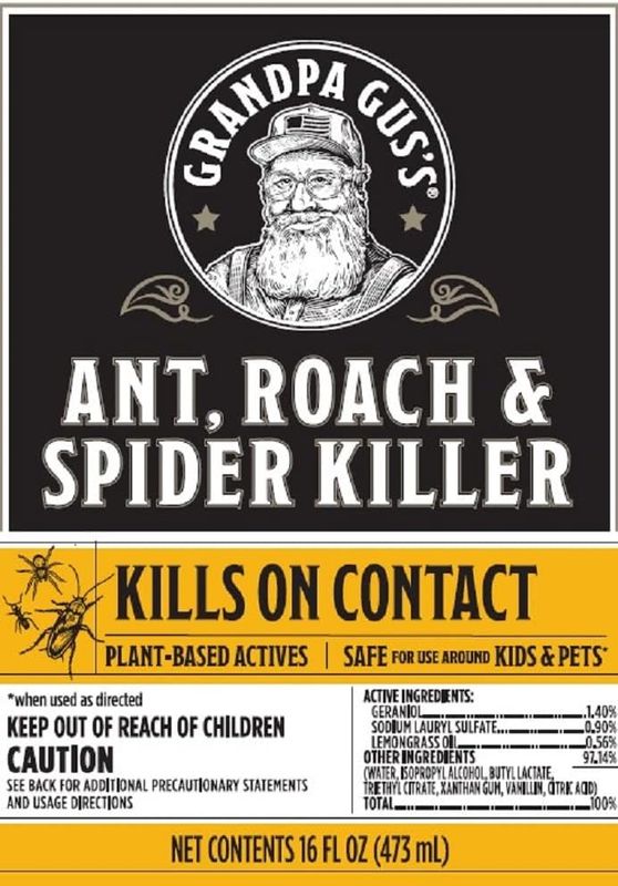 Grandpa Guss Ant Roach &amp; Spider Killer 16oz