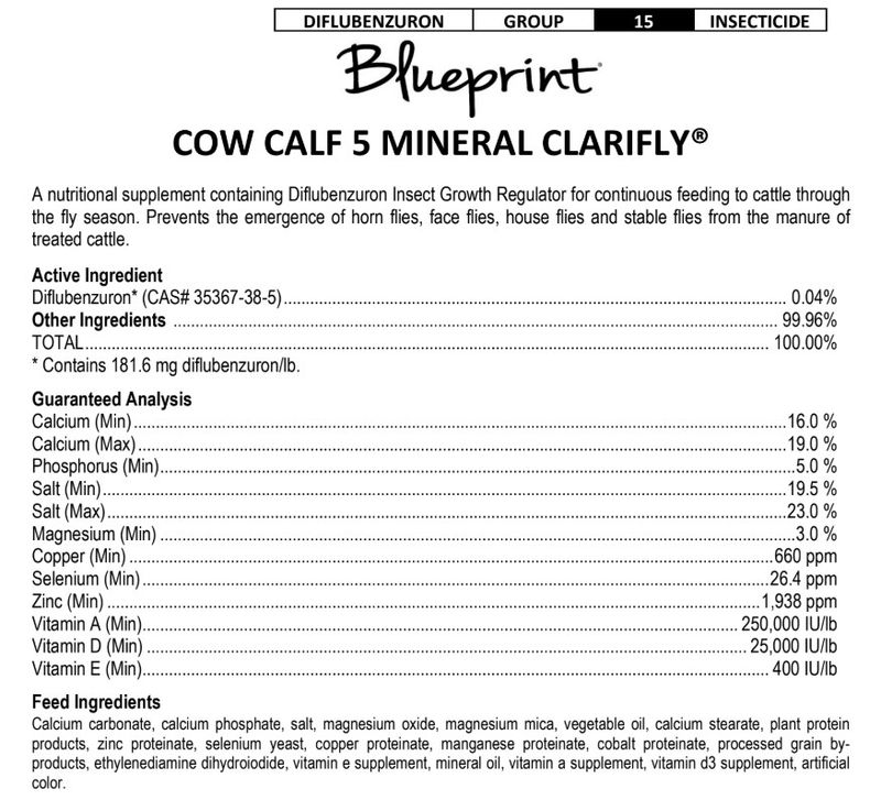 74537 BluePrint Cow Calf 5 Clarify Mineral