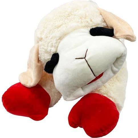 18" Lamb Chop Dog Toy