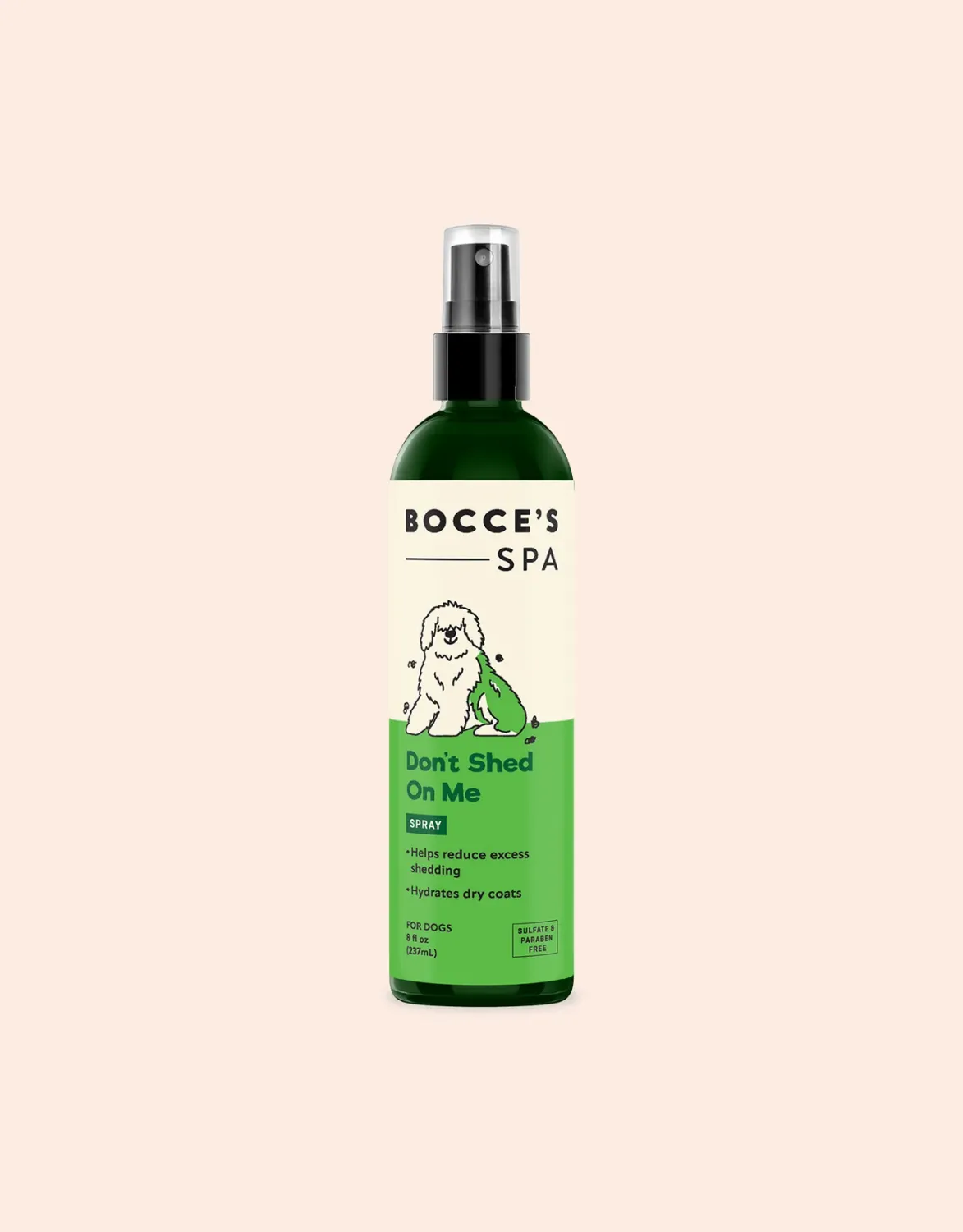 Bocce's Bakery Don't Shed On Me Spray 8oz