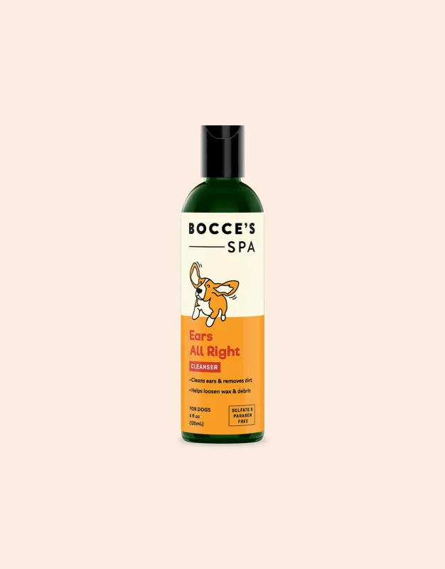 Bocce's Bakery Ears All Right Cleansers 4oz