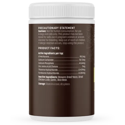 Earth Animal Dog Apothecary Natural Flea &amp; Tick Daily Internal Powder Supplement 1lb