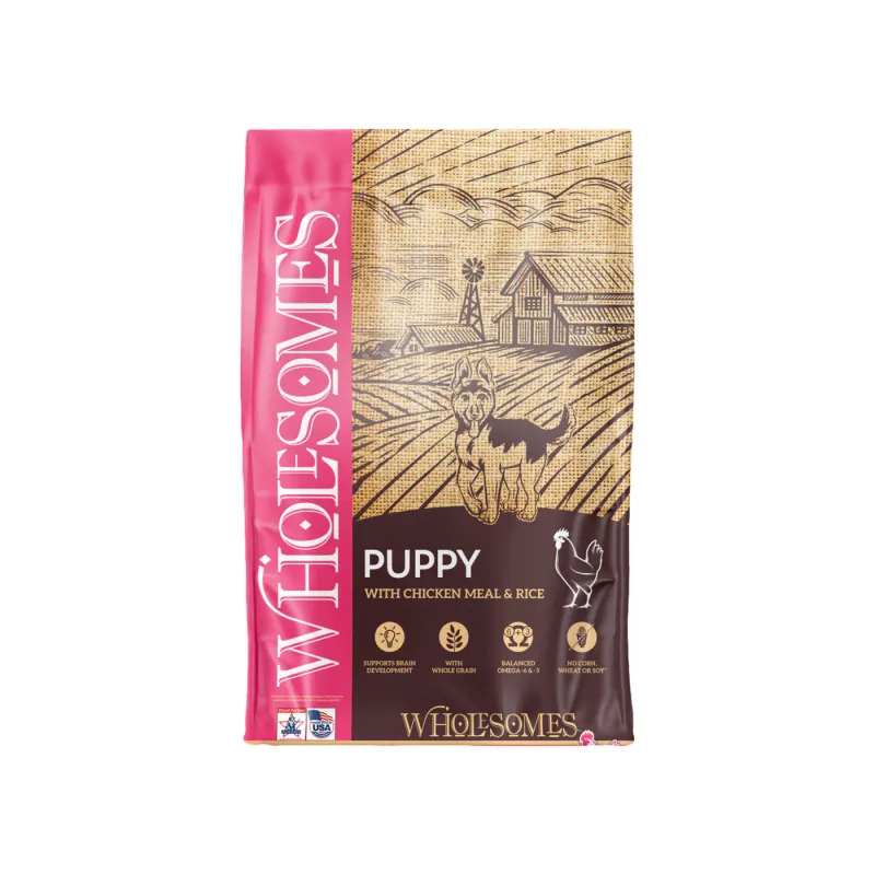 16.5# Wholesomes Puppy Chicken &amp; Rice