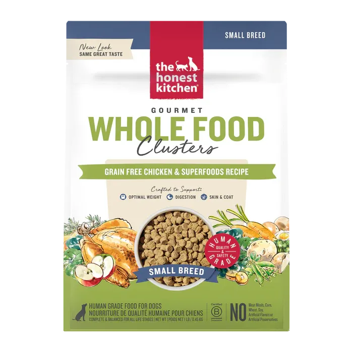 1# Honest Kitchen Whole Food Clusters GF Small Breed Chicken