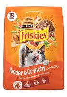 3.5# Purina Friskies Tender &amp; Crunchy Combo Adult Dry Cat Food Chicken, Beef Flavors