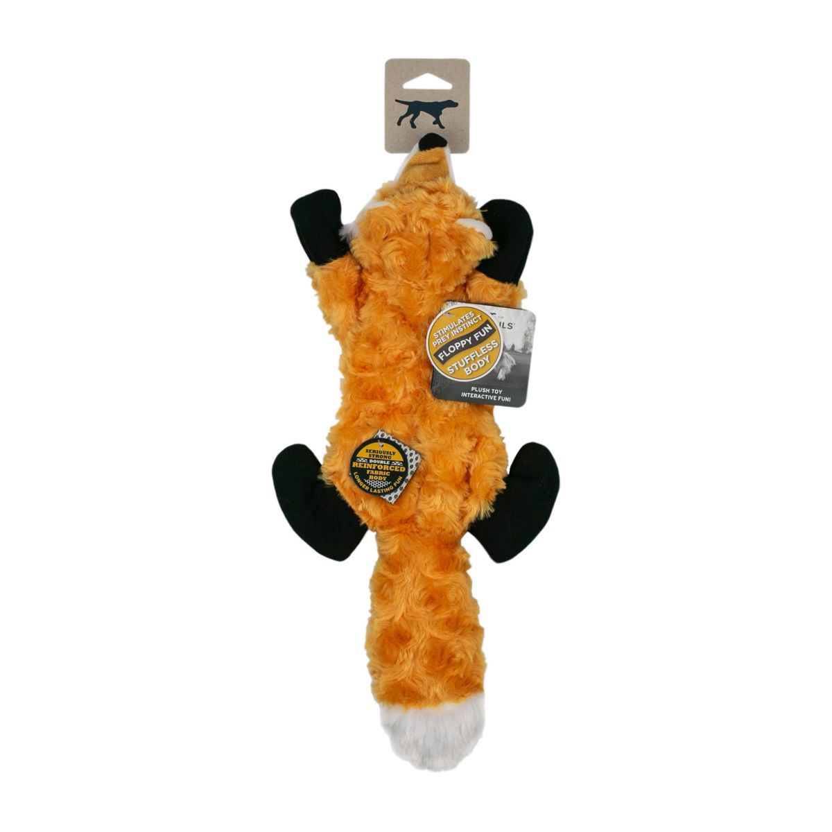 Tall Tails Plus Fox Squeaker Dog Toy