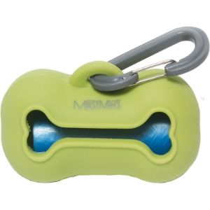 Messy Mutts Waste Bag Holder Green