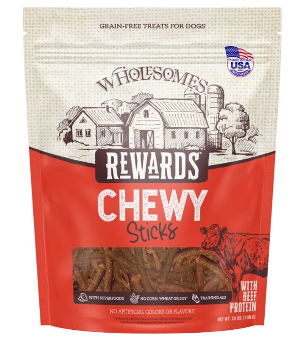 Wholesome Reward Beef Sticks 25oz
