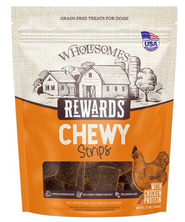 Wholesome Reward Chicken Strips 25oz