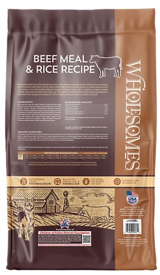 12# Wholesomes Beef &amp; Rice