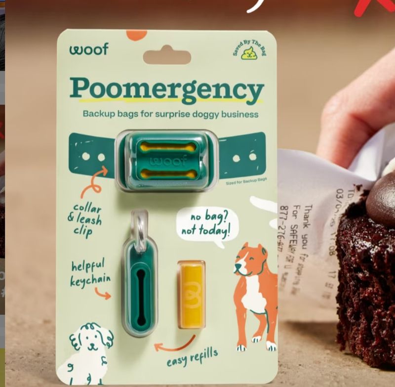 Woof Dog Poomergency Green Starterpack