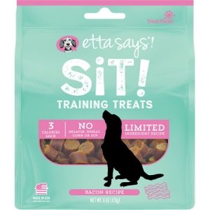 Etta Says Sit Dog Training Treats Bacon 6oz