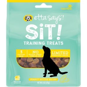 Etta Says Sit Training Treats Peanut Butter 6oz
