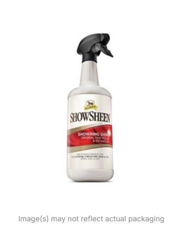 Absorbine ShowSheen ShowRing Shine and Detangler Spray, 32oz