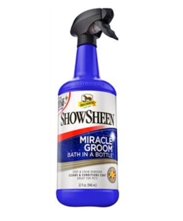 Absorbine ShowSheen Miracle Groom Bath in a Bottle Spray, 32oz