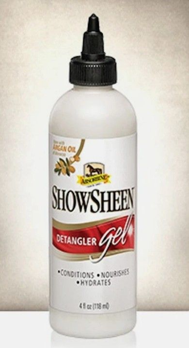Absorbine ShowSheen Detangler Gel, 4oz