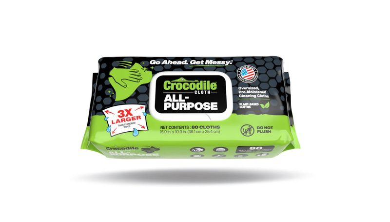 Crocodile Cloth All Purpose Plant Based 80ct